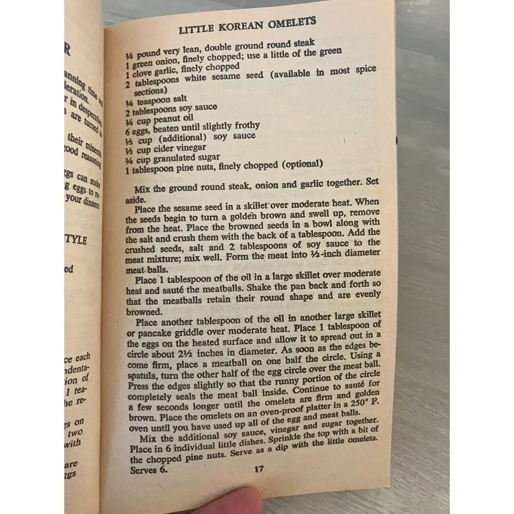 The Fabulous Egg Cookbook - 1979